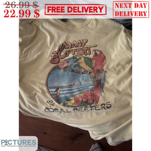Parrot Jimmy Buffett And The Coral Reefers Shirt