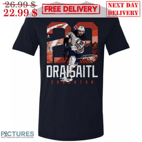23 Leon Draisaitl Edmonton Oilers  NHL Signature Shirt