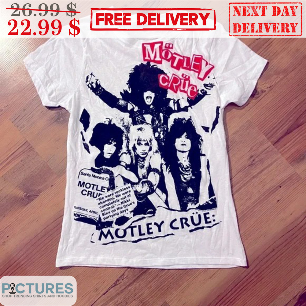 Motley Crue Band Retro Shirt