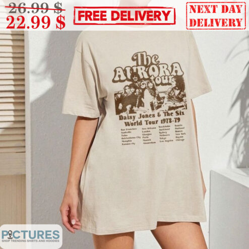 The Aurora Tour Daisy Jones And The Six World Tour 1978-79 Shirt