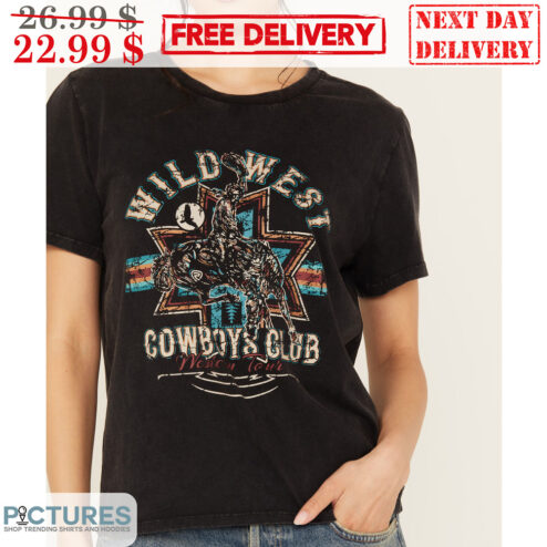 Wild West Cowboys Club Western Tour Retro Shirt