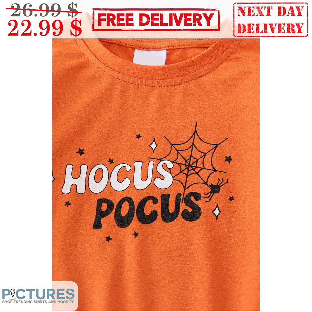 Spiderweb Hocus Pocus Halloween 2023 Shirt
