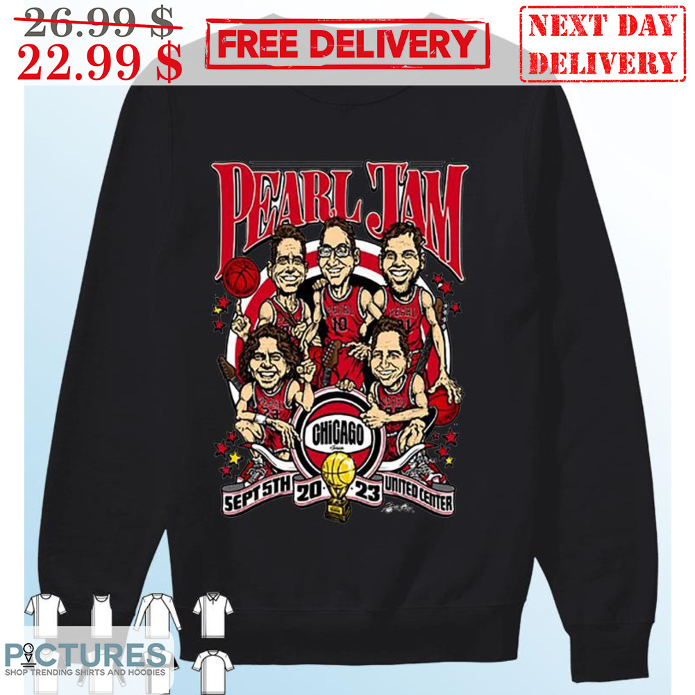 Pearl Jam Chicago Sept 5th 2023 United Center Shirt