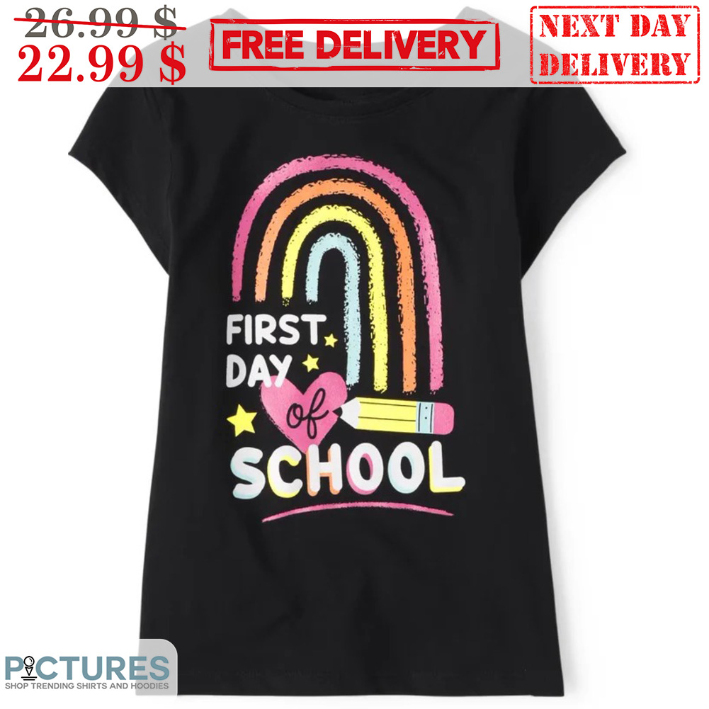 Rainbow First Day Of School Shirt