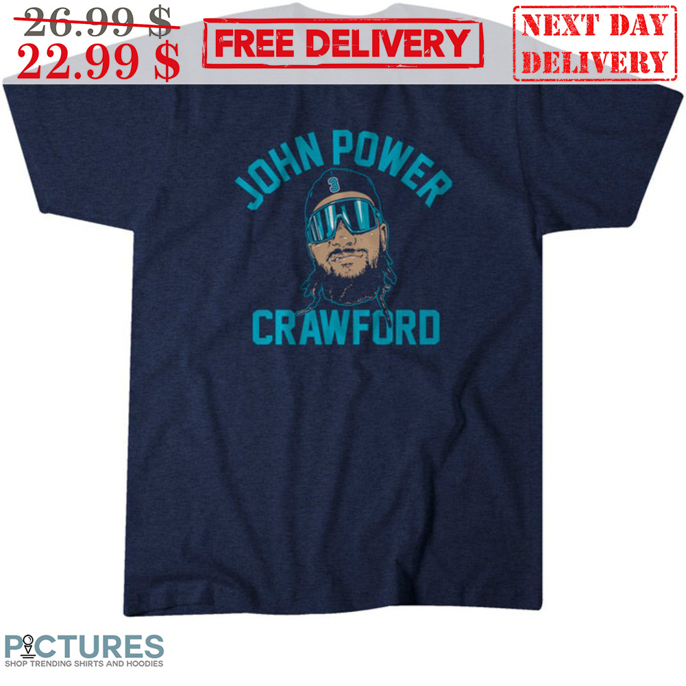 J. P. Crawford John Power Crawford Seattle Mariners Shirt