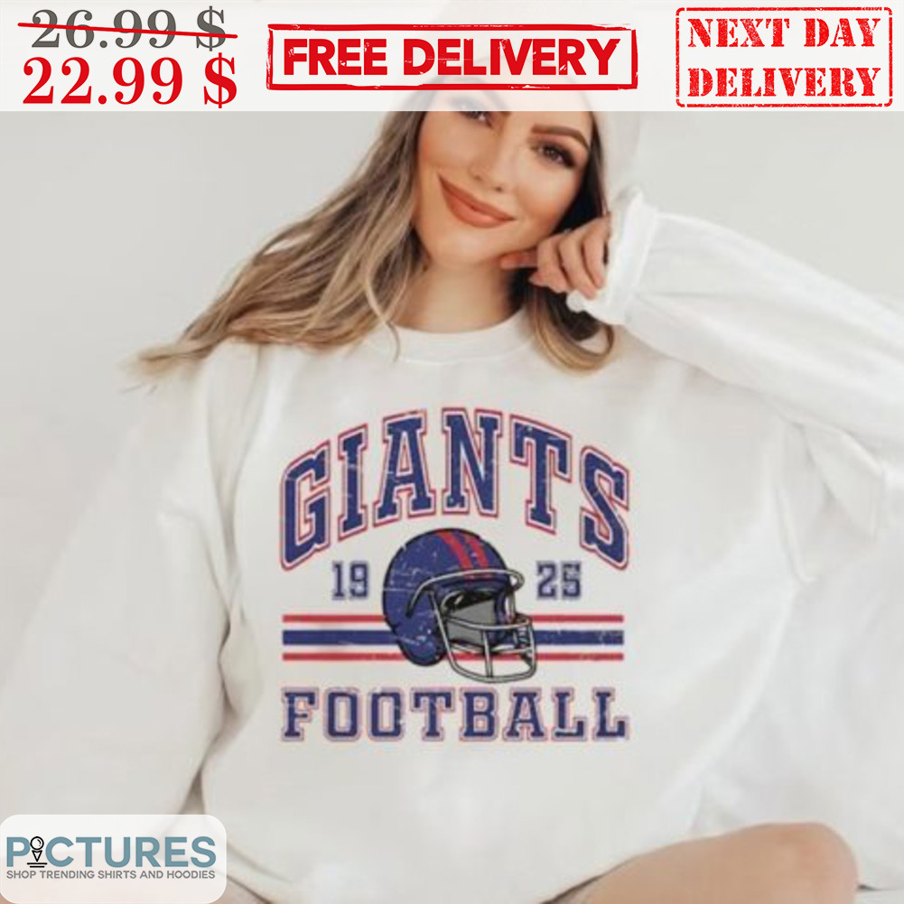 NY Giants Football Helmet Giants Football Vintage Shirt