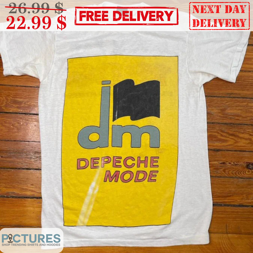 Aim Black Flag Depeche Mode Vintage Shirt