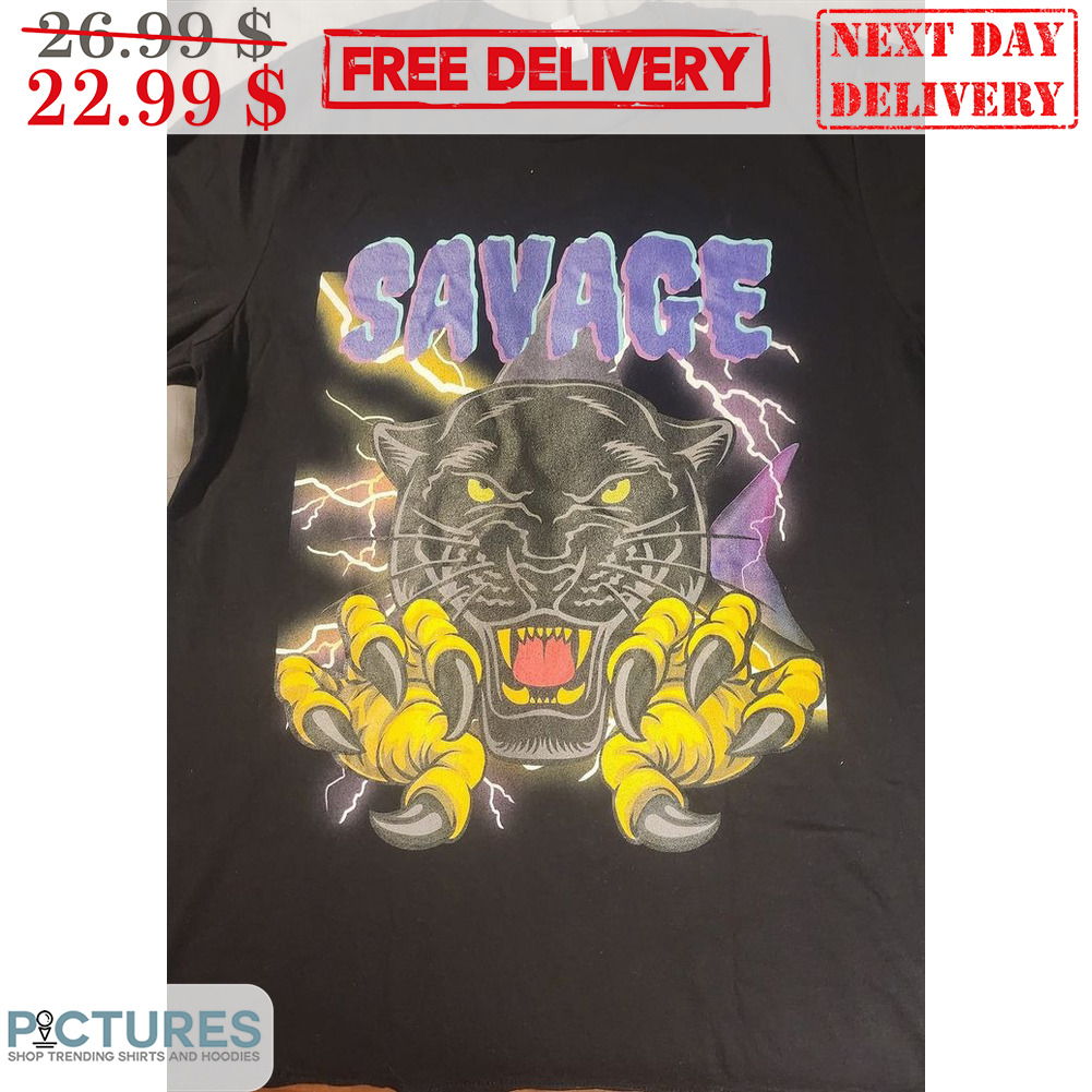 Bad Daddy Savage Black Panther Lightning Shirt
