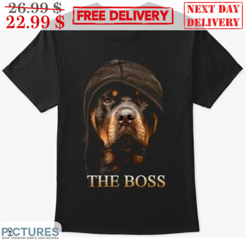 Rottweiler The Boss Vintage Shirt