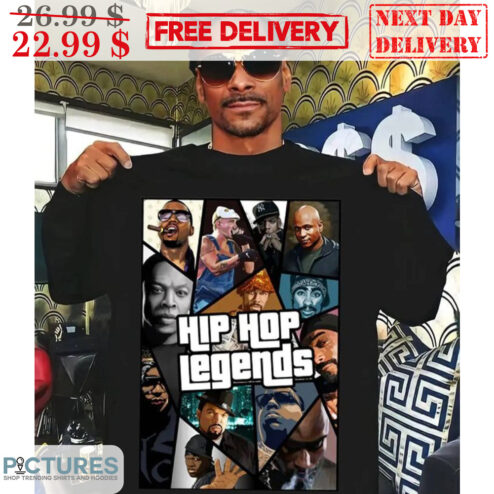 GTA V Hip Hop Legends Rapper Shirt