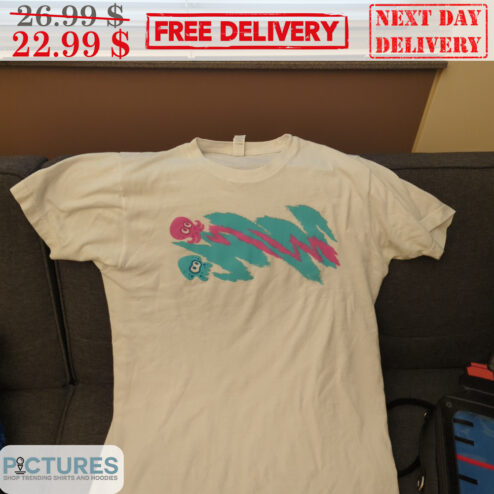 Splat Jazz Pink And Blue Shirt