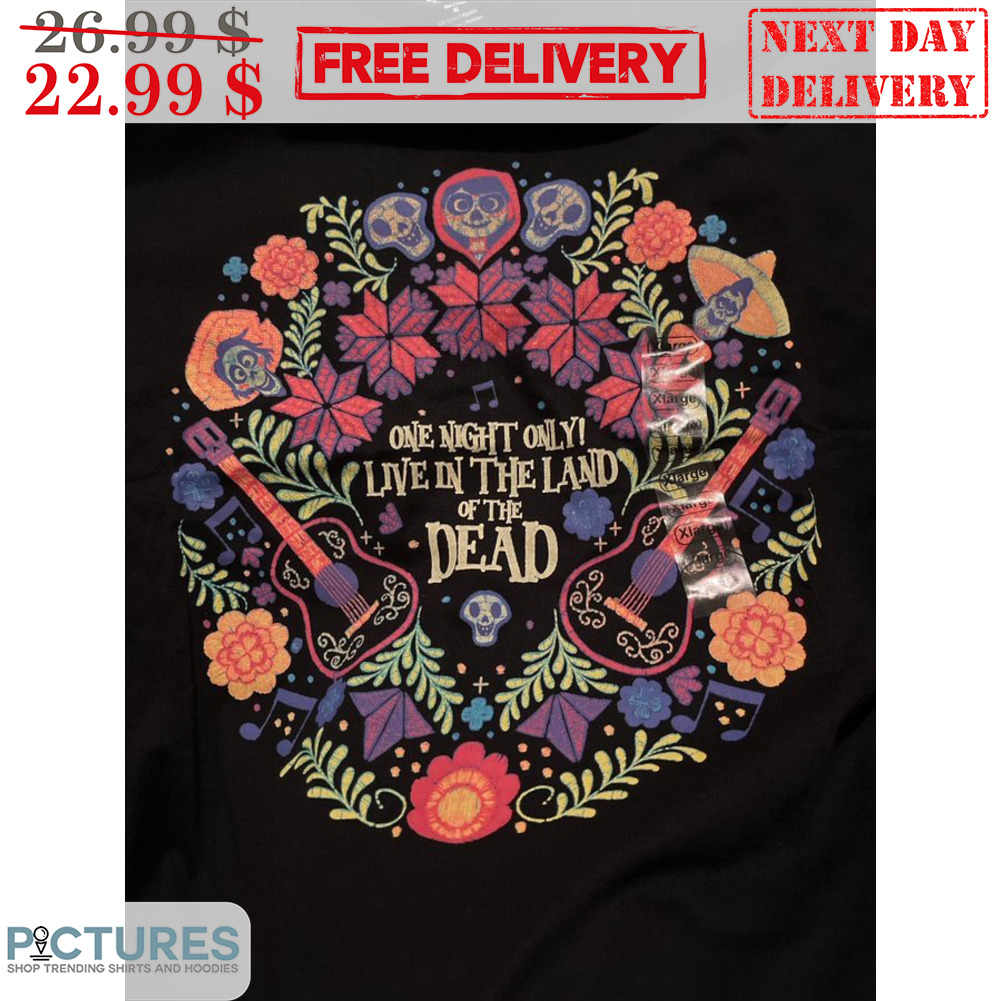 Coco One Night Only Live In The Land Of The Dead Vintage Shirt