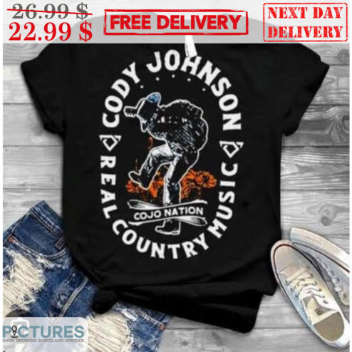 Cody Johnson Real Country Music Cojo Nation Shirt