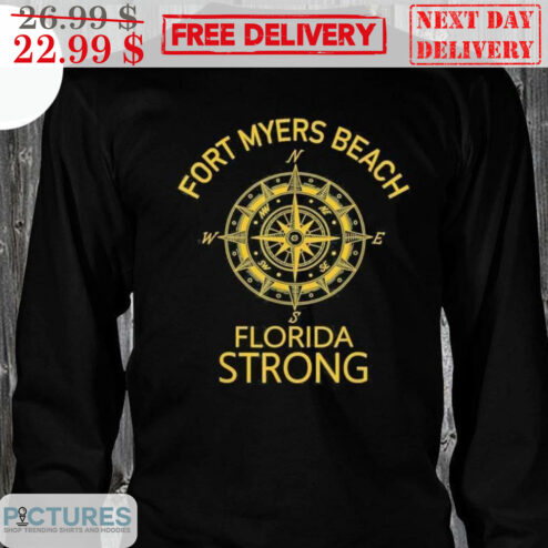 Compass Fort Myers Beach Florida Strong Shirt