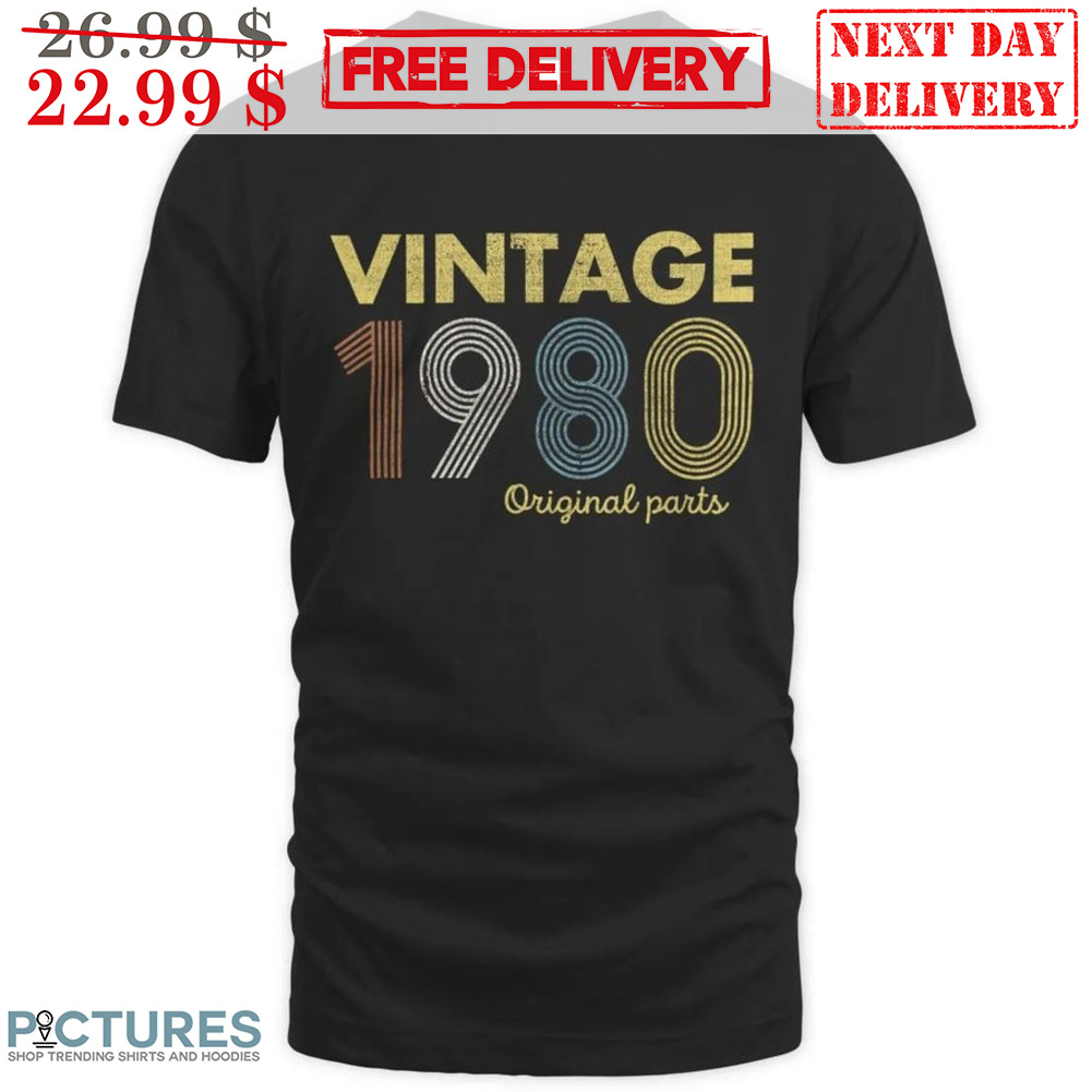 Vintage 1980 Original Parts Shirt