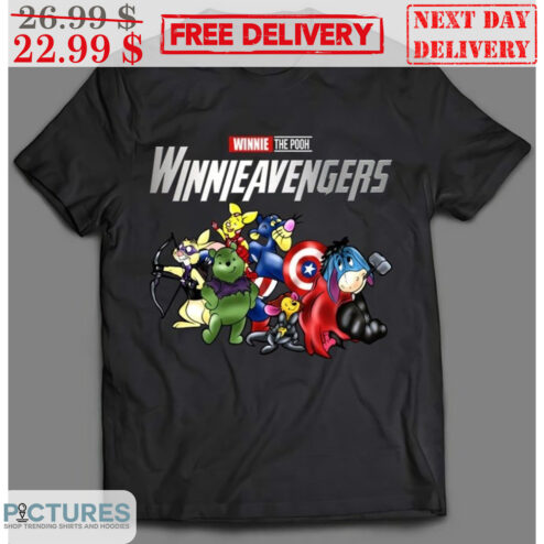 Winnie The Pooh Winnie Avengers Characters Shirt