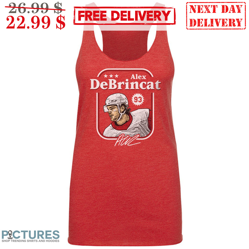 Alex DeBrincat 93 Detroit Red Wings NHL Signature Vintage Shirt