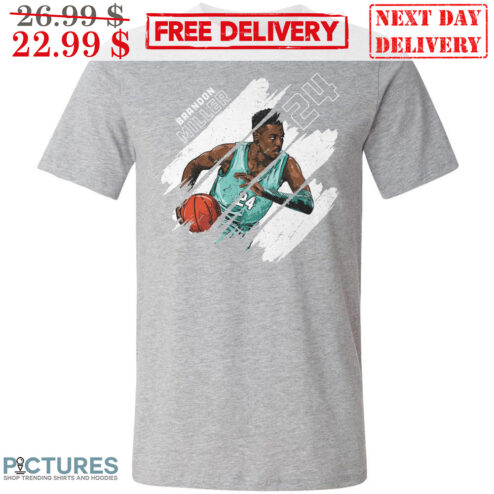 Brandon Miller 24 Charlotte Hornets NBA Vintage Shirt