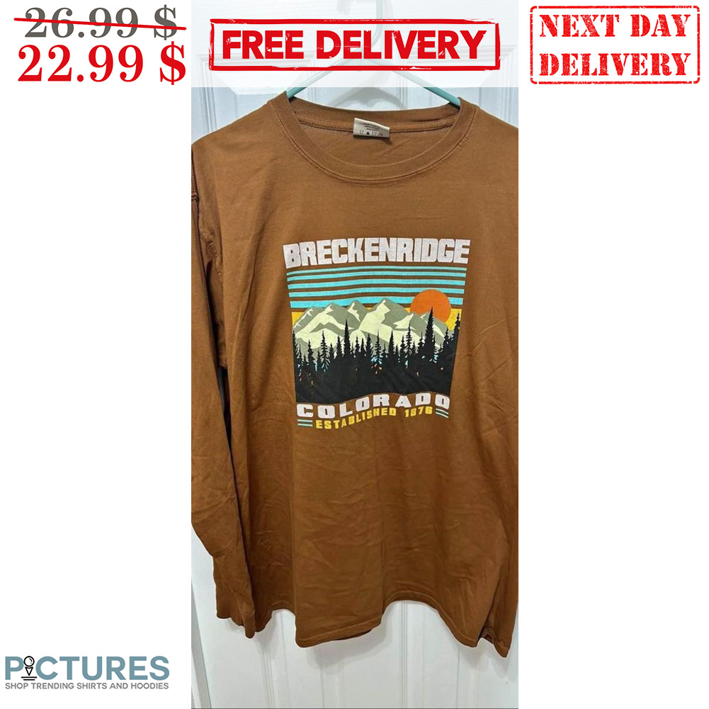 Breckenridge Colorado Established 1876 Retro Vintage Shirt