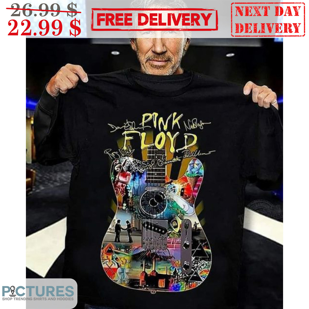 Guitar Pink Floyd Signature Shirt