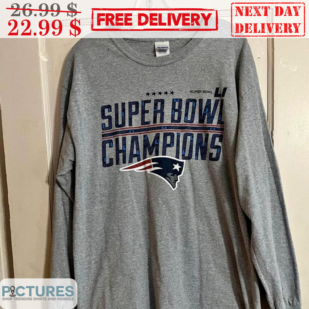 Super Bowl Champions LI New England Patriots NFL Shirt