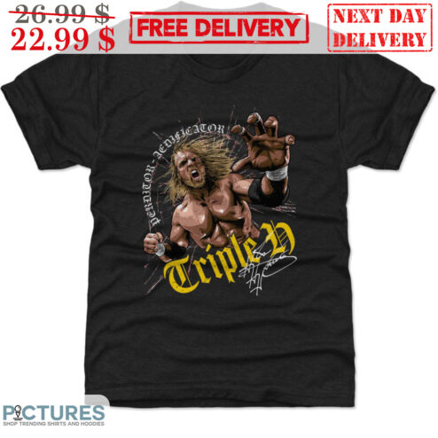 Triple H Perditor Signature WWE Shirt