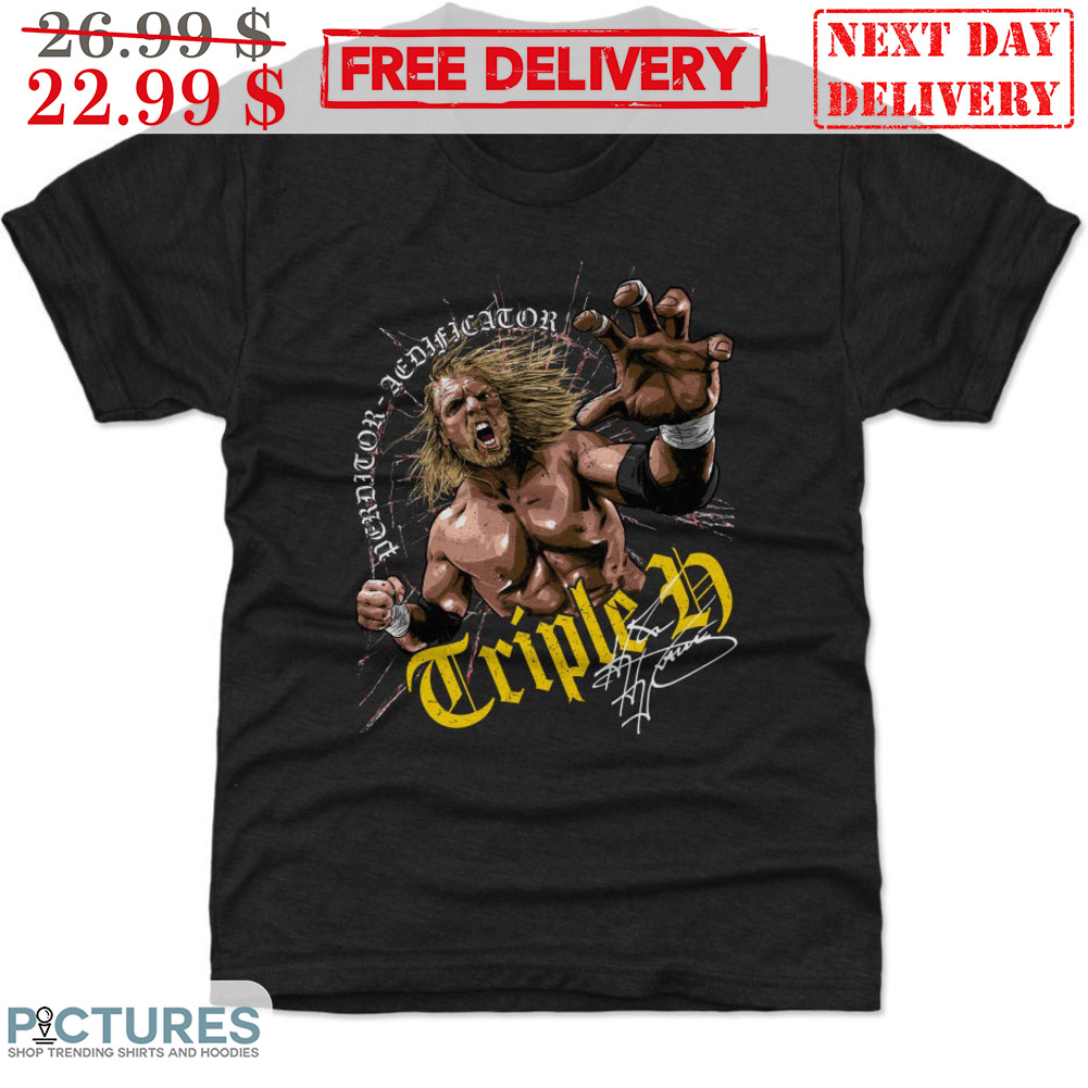 Triple H Perditor Signature WWE Shirt