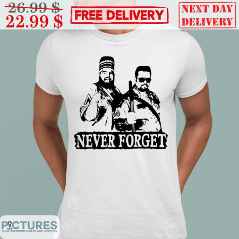 Never Forget Twin Towers Wrestling Akeem Big Boss Shirt