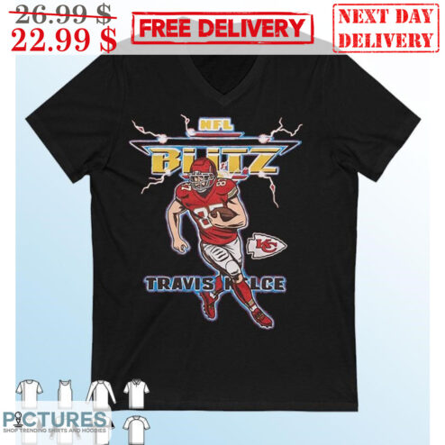 Travis Kelce Blitz NFL Kansas City Chiefs Shirt
