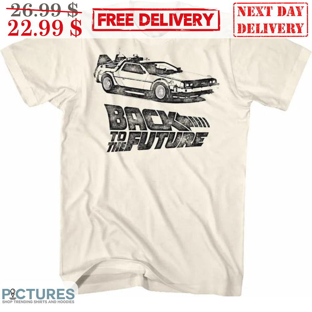 Back To The FutureThe DeLorean Time Machine Vintage Shirt
