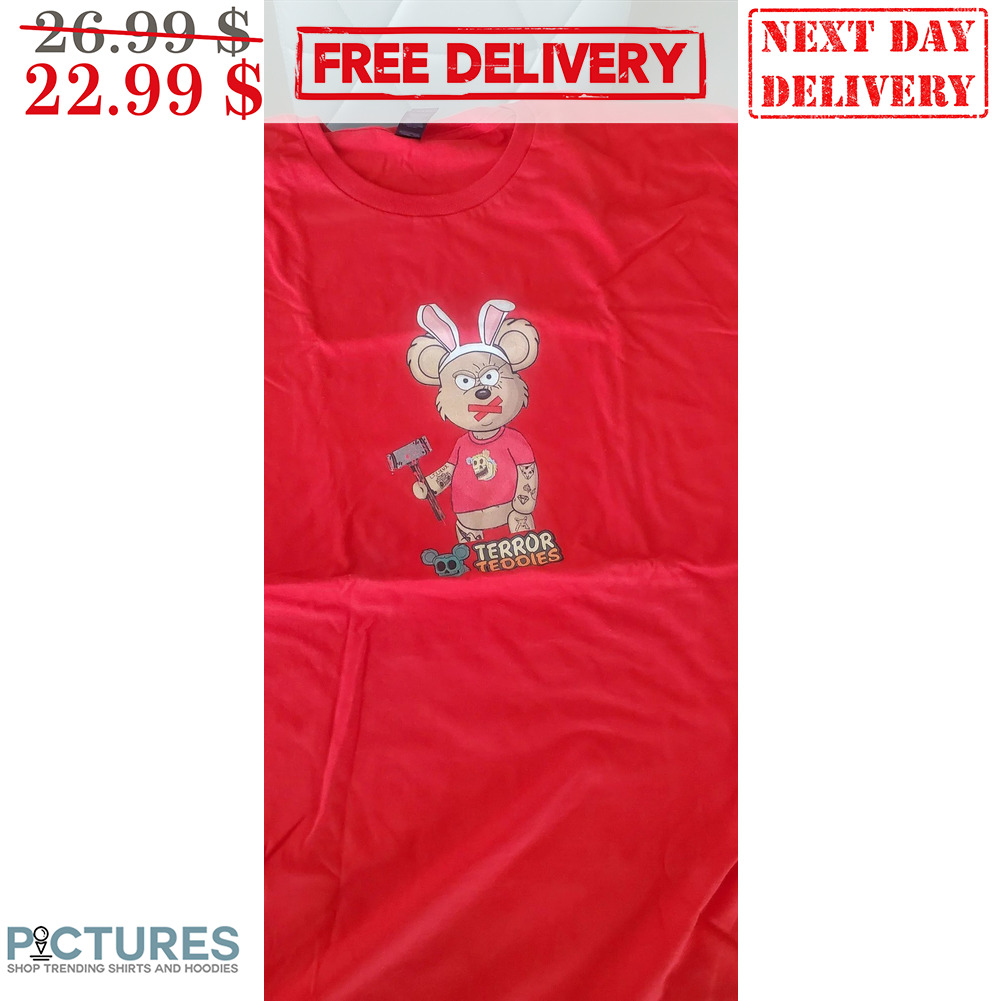 Rabbit Terror Teddies Gangster Horror Shirt