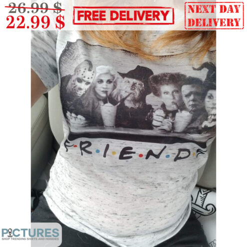 Friends Hocus Pocus Horror Characters Halloween 2023 Shirt