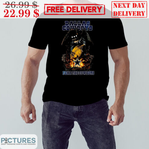 Dallas Cowboys NFL Fear The Cowboys Jack Skellington Halloween 2023 Shirt