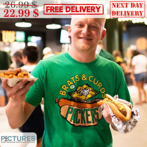 Brats And Curds Packers Green Bay Packers Shirt