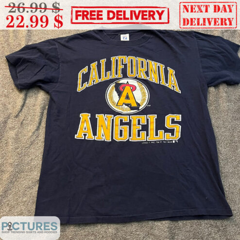 California Angels Los Angeles Angels of Anaheim Baseball Team Shirt