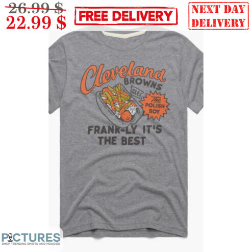 Cleveland Brwons The Polish Boy Frank-ly It's The Best Vintage Shirt
