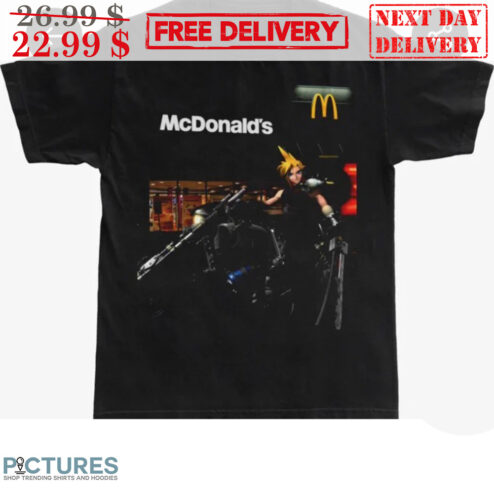 Cloud Strife McDonald's  Final Fantasy Shirt