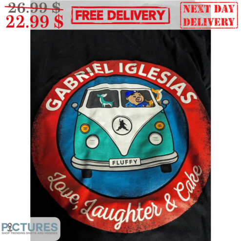 Gabriel Iglesias Love Laughter And Cake Fluffy Stand Up Comedian Shirt