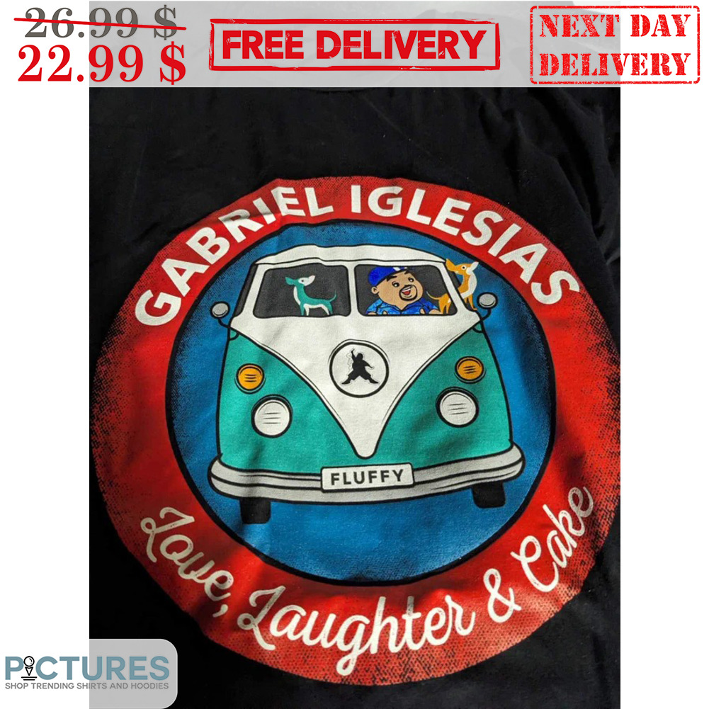 Gabriel Iglesias Love Laughter And Cake Fluffy Stand Up Comedian Shirt