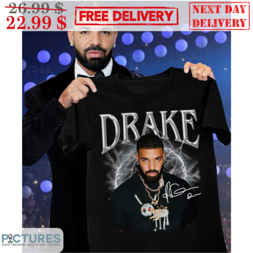Drake Rapper Hip Hop Lightning Signature Shirt