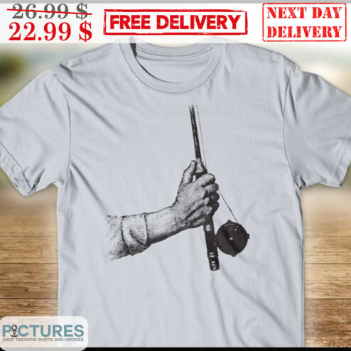 Fly Fishing Rod and Reel Vintage Shirt