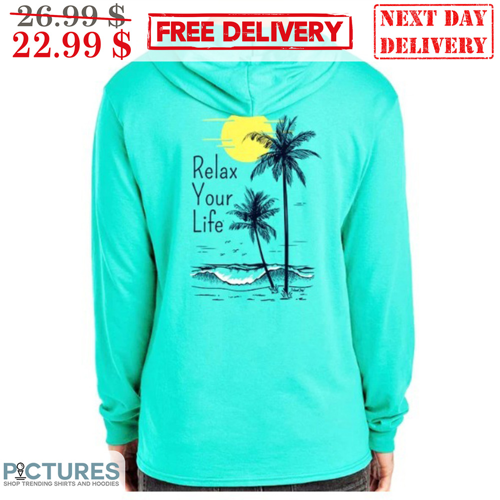 Relax Your Life Summer Sunset Shirt