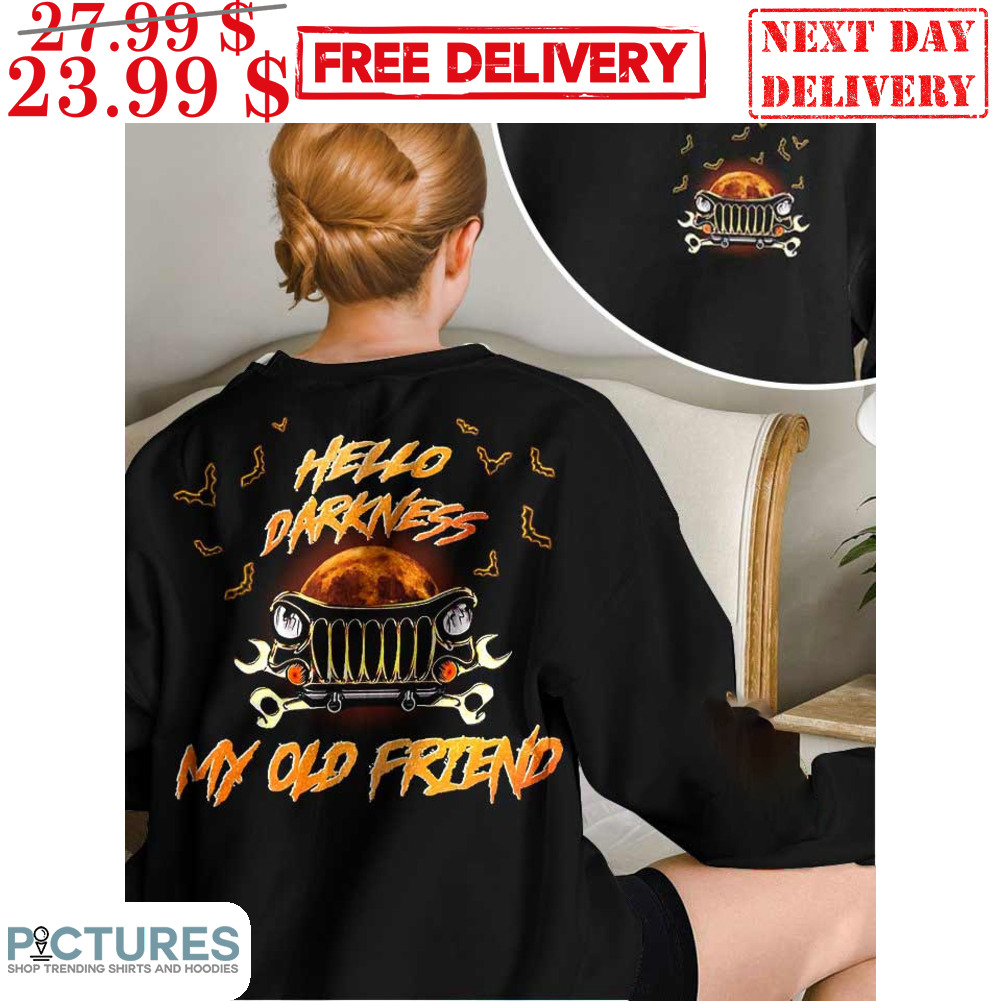 Car Hello Darkness My Old Friend Halloween 2023 Shirt