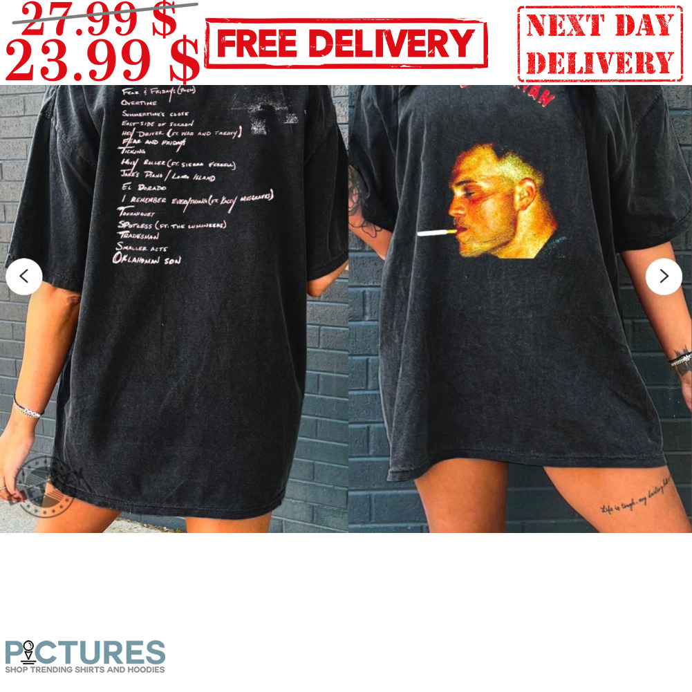 Zach Bryan Smoke Albums Vintage Shirt