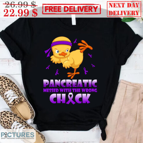 Duck Pancreatic Messed With The Wrong Chuck Awareness Shirt