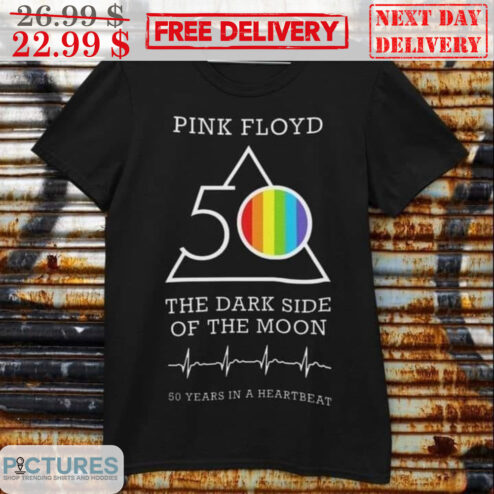 Pink Floyd 50 The Dark Side Of The Moon 5- Years In A Heartbeat Shirt