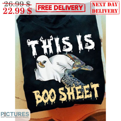 Turtle This Is Boo Sheet Halloween 2023 Shirt