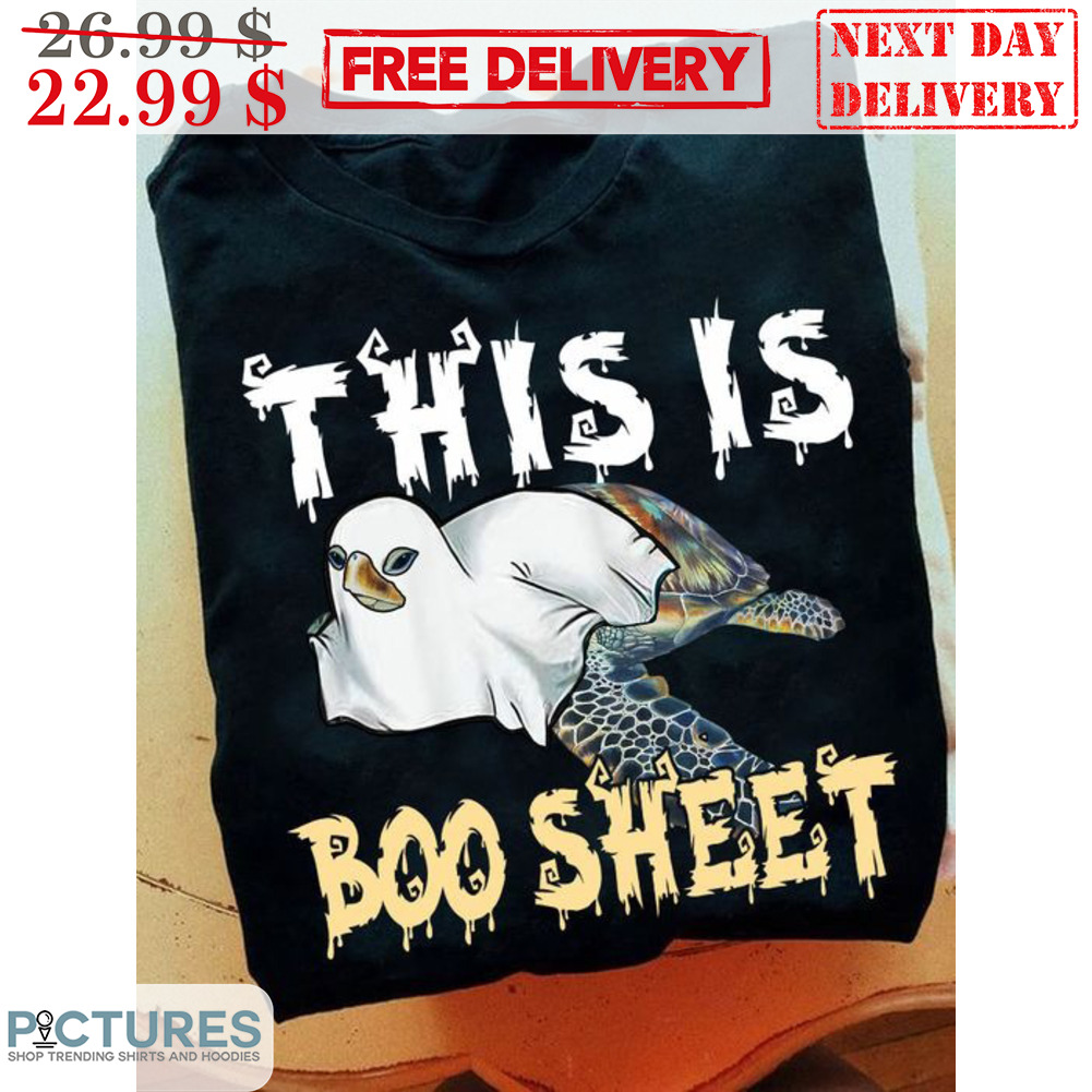 Turtle This Is Boo Sheet Halloween 2023 Shirt