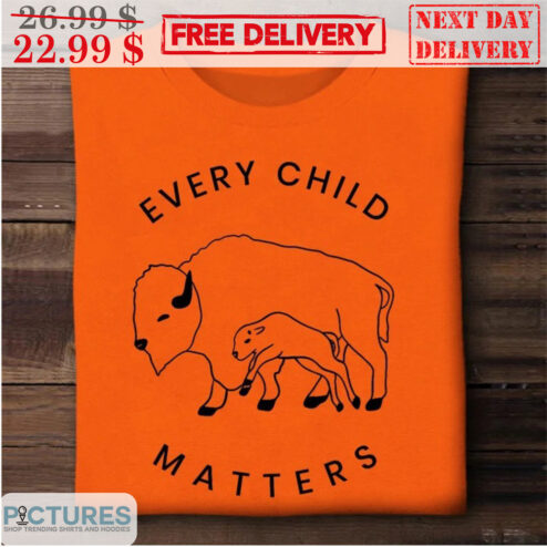 Bison Every Child Matters Shirt