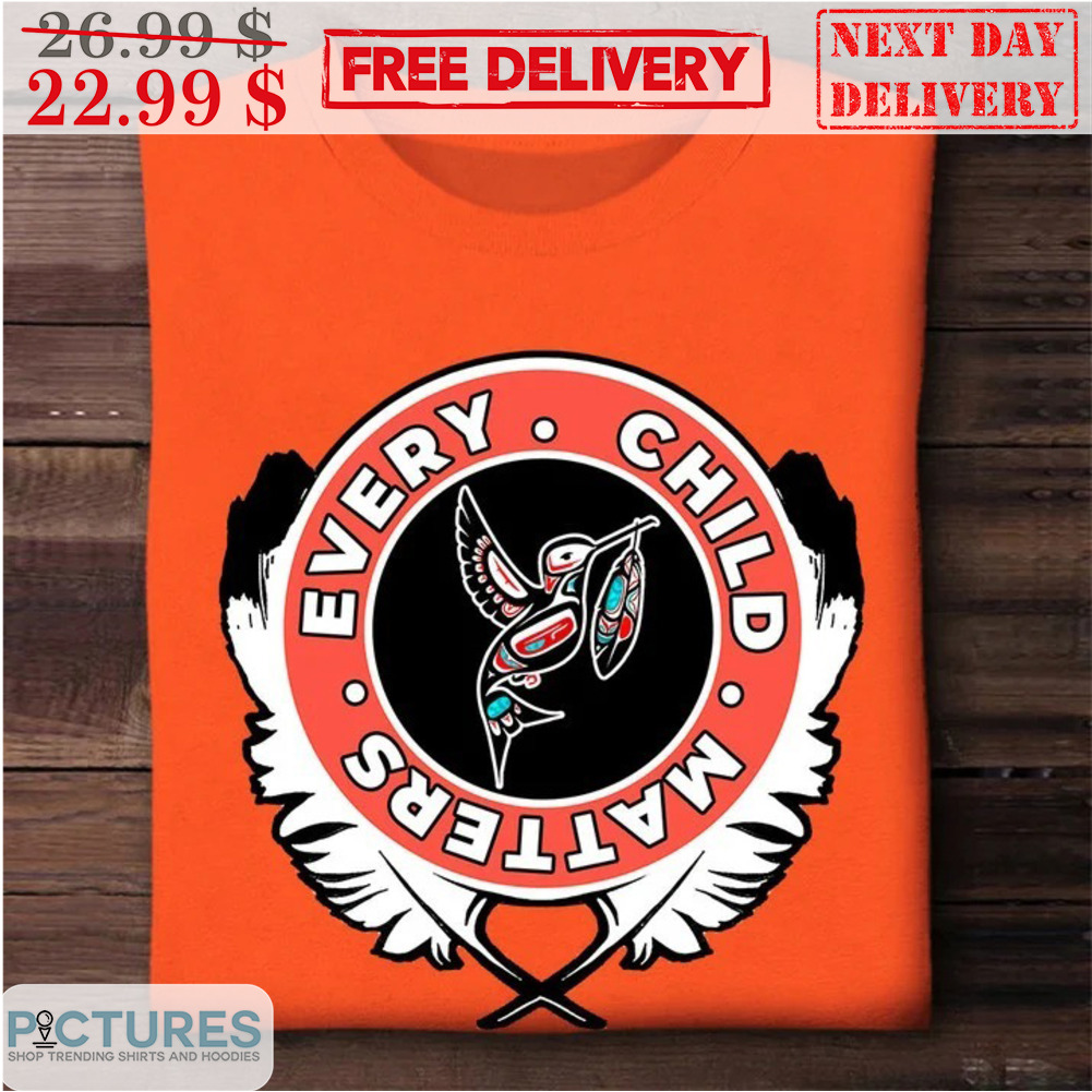 Native Bird Evey Child Matters Feathers Shirt